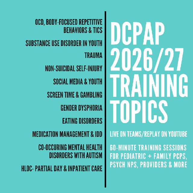 DCPAP Upcoming Trainings