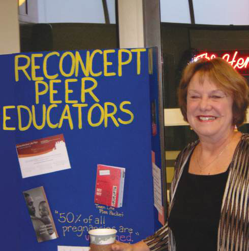 Peer educator program raising awareness for prevention