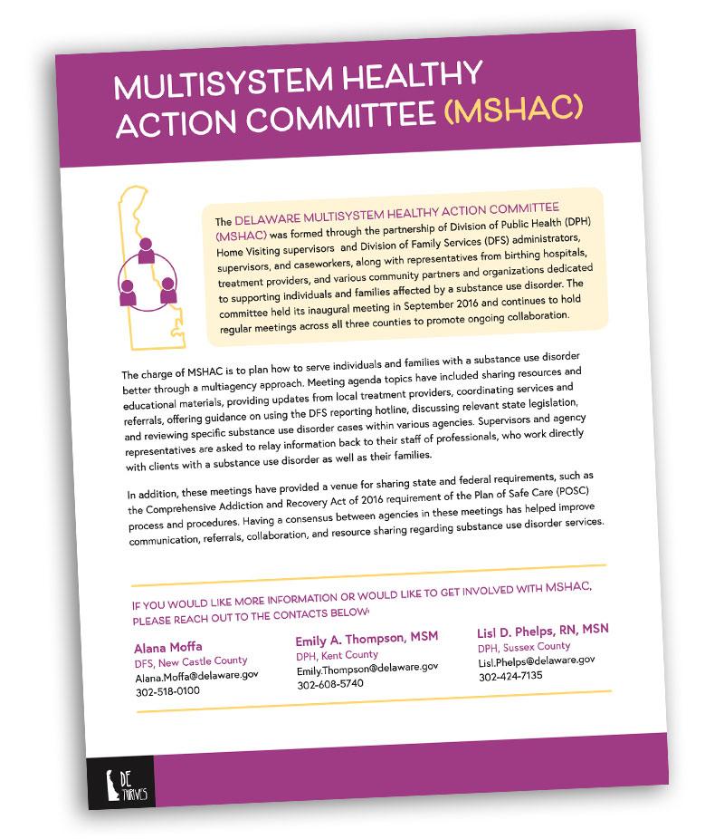 Delaware Multisystem Healthy Action Committee (MSHAC)