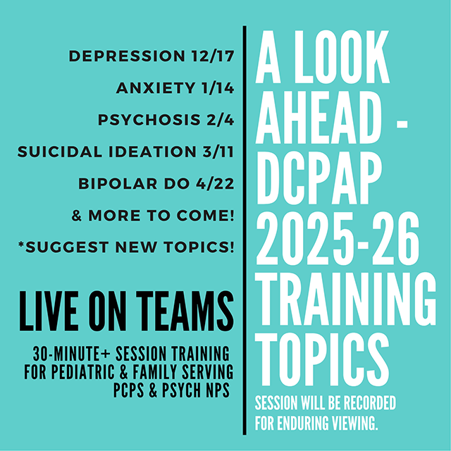 DCPAP Upcoming Trainings