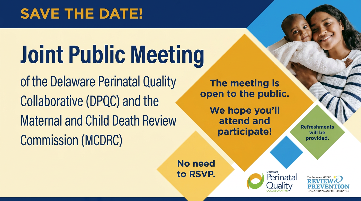 Joint, Public Meeting with Maternal & Child Death Review Commission (MCDRC)