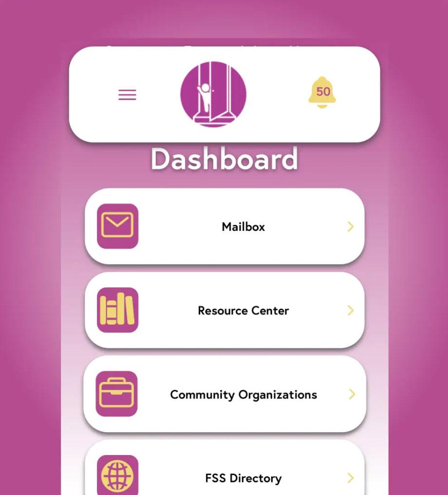 New App Features — Delaware Family Support Hub