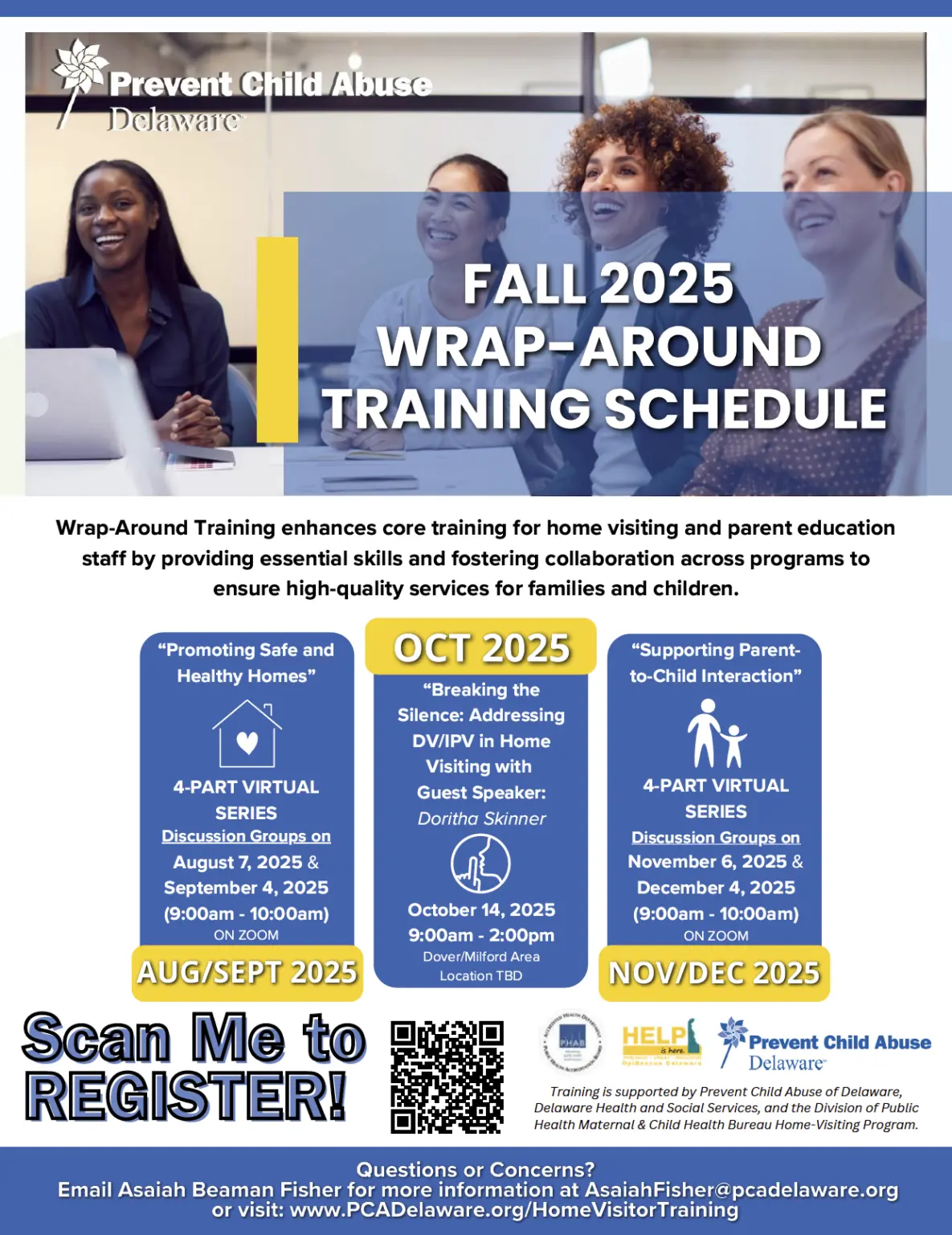 Level Up with Prevent Child Abuse Delaware: Fall Training Lineup Is Here!