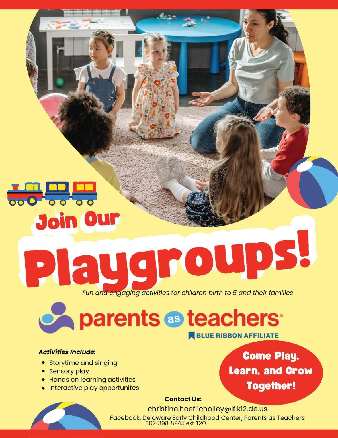 Get Families Involved with the Upcoming Play Groups for 2026
