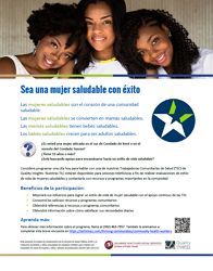 Spanish version of the community health worker recruitment flyer for Kent and Sussex counties